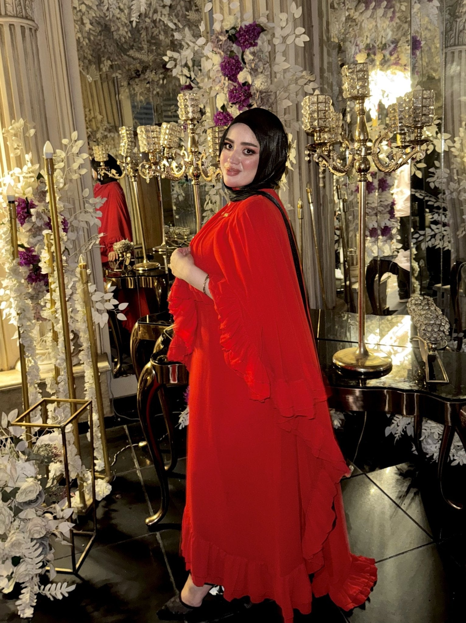 Scarlet Majesty Dress