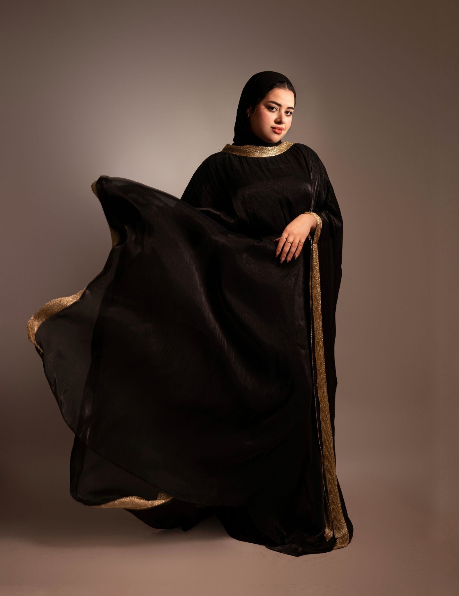Black Butterfly Abaya