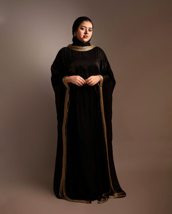 Black Butterfly Abaya