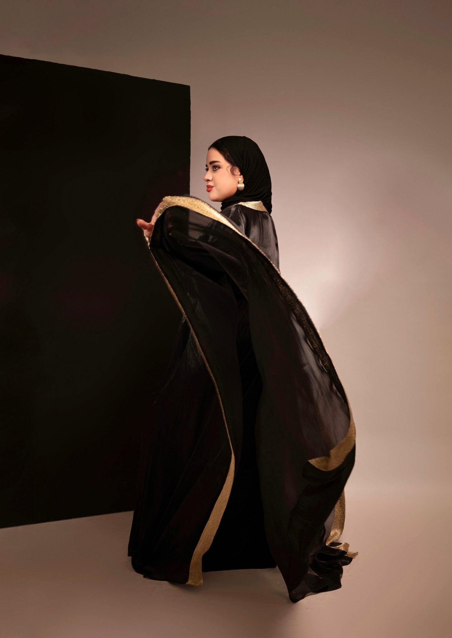 Black Butterfly Abaya