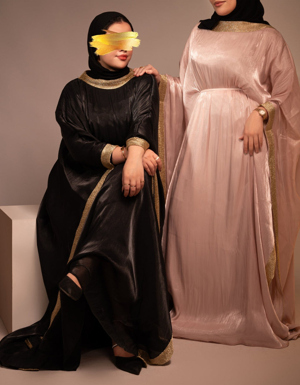 Black Butterfly Abaya