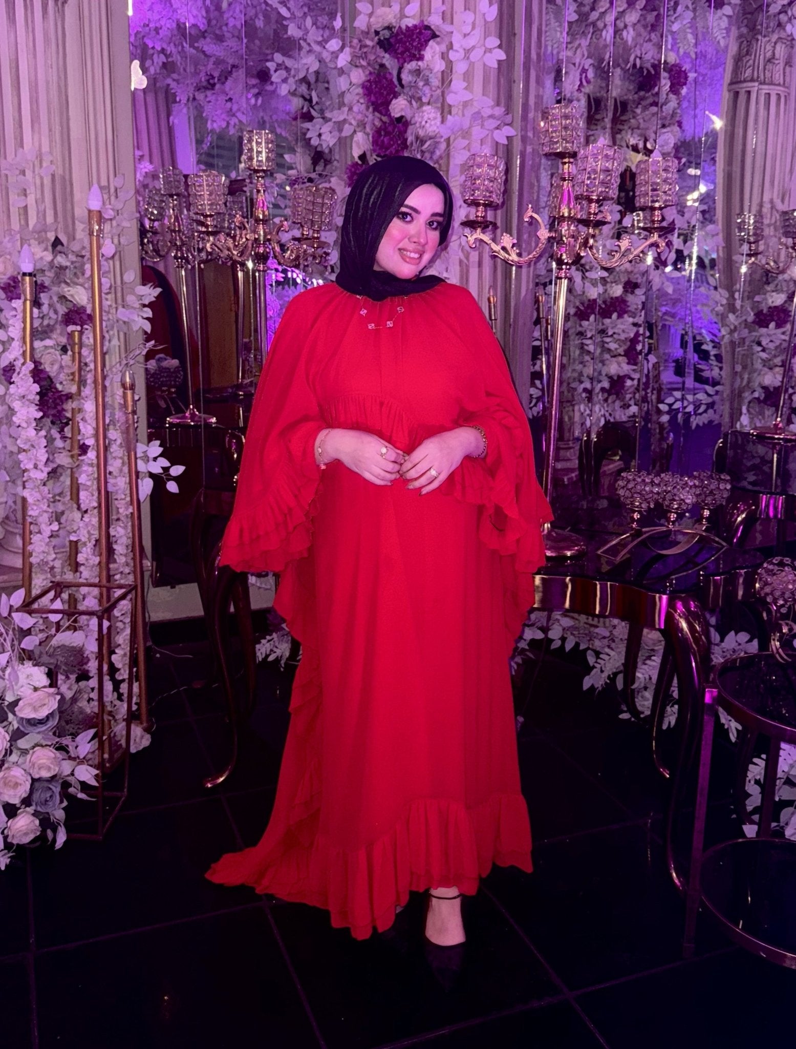 Scarlet Majesty Dress