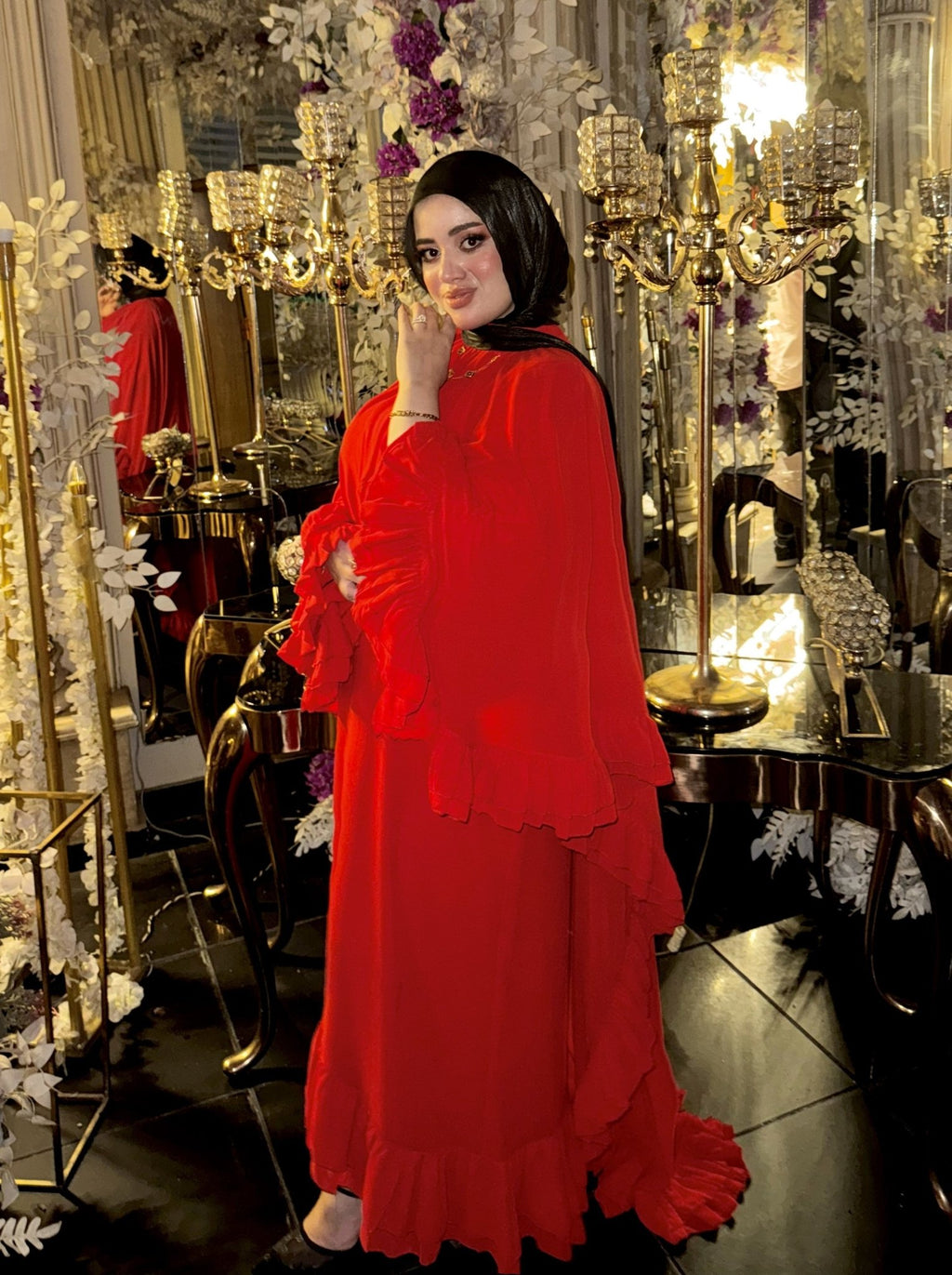 Scarlet Majesty Dress