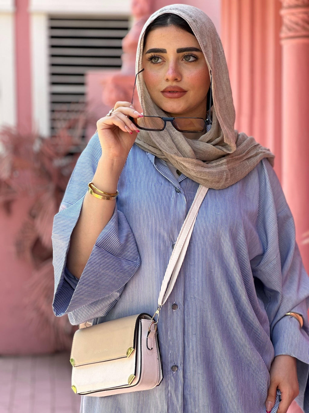 Striped Blue Long Shirt