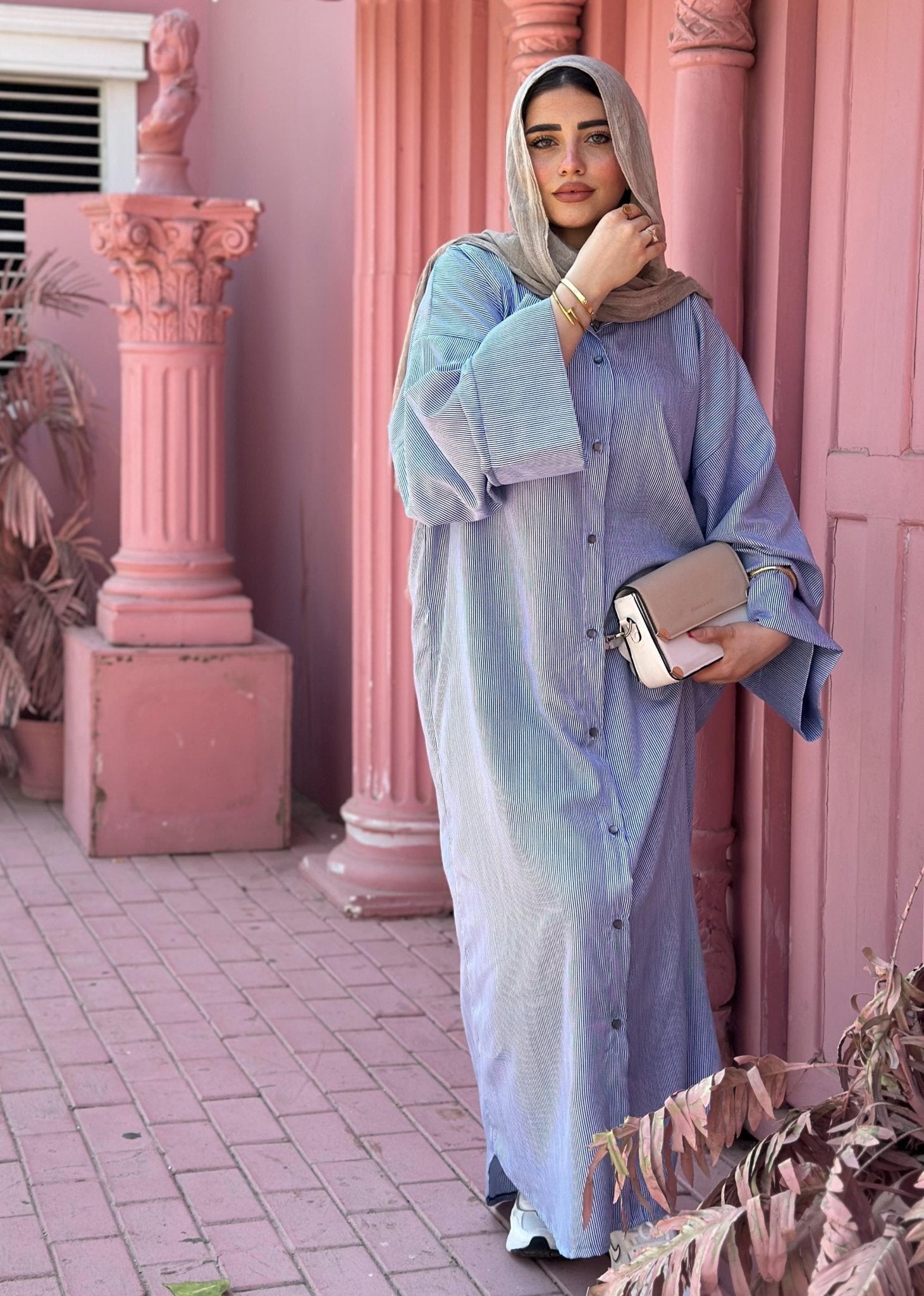 Striped Blue Long Shirt