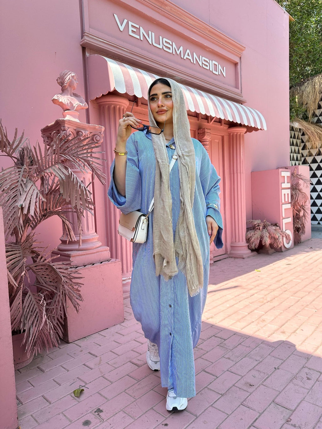 Striped Blue Long Shirt