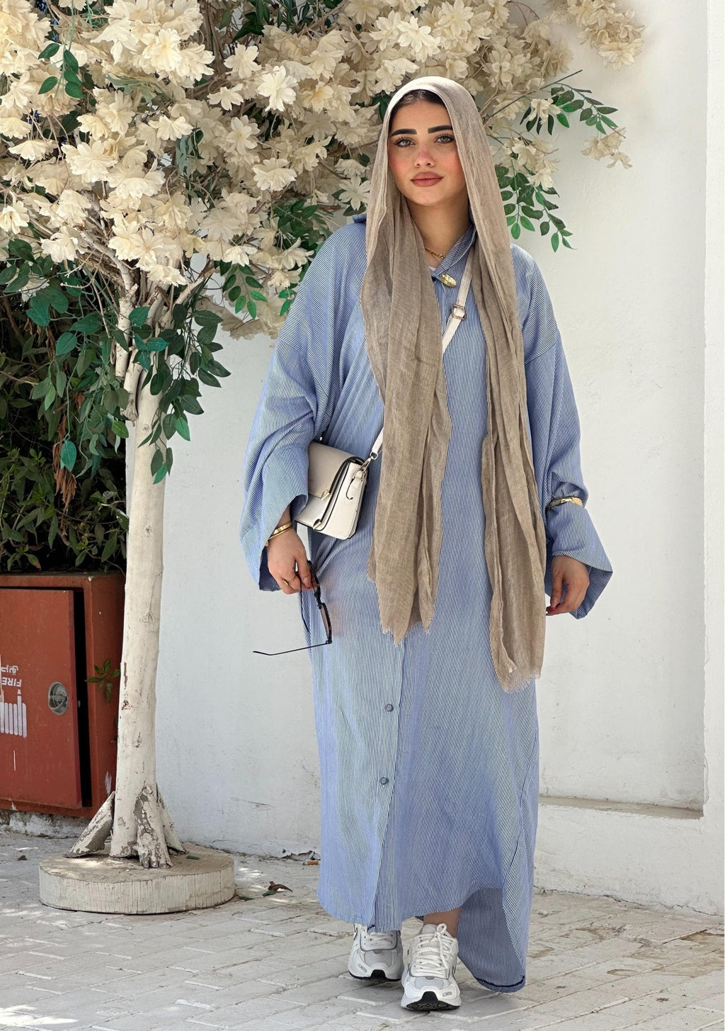 Striped Blue Long Shirt
